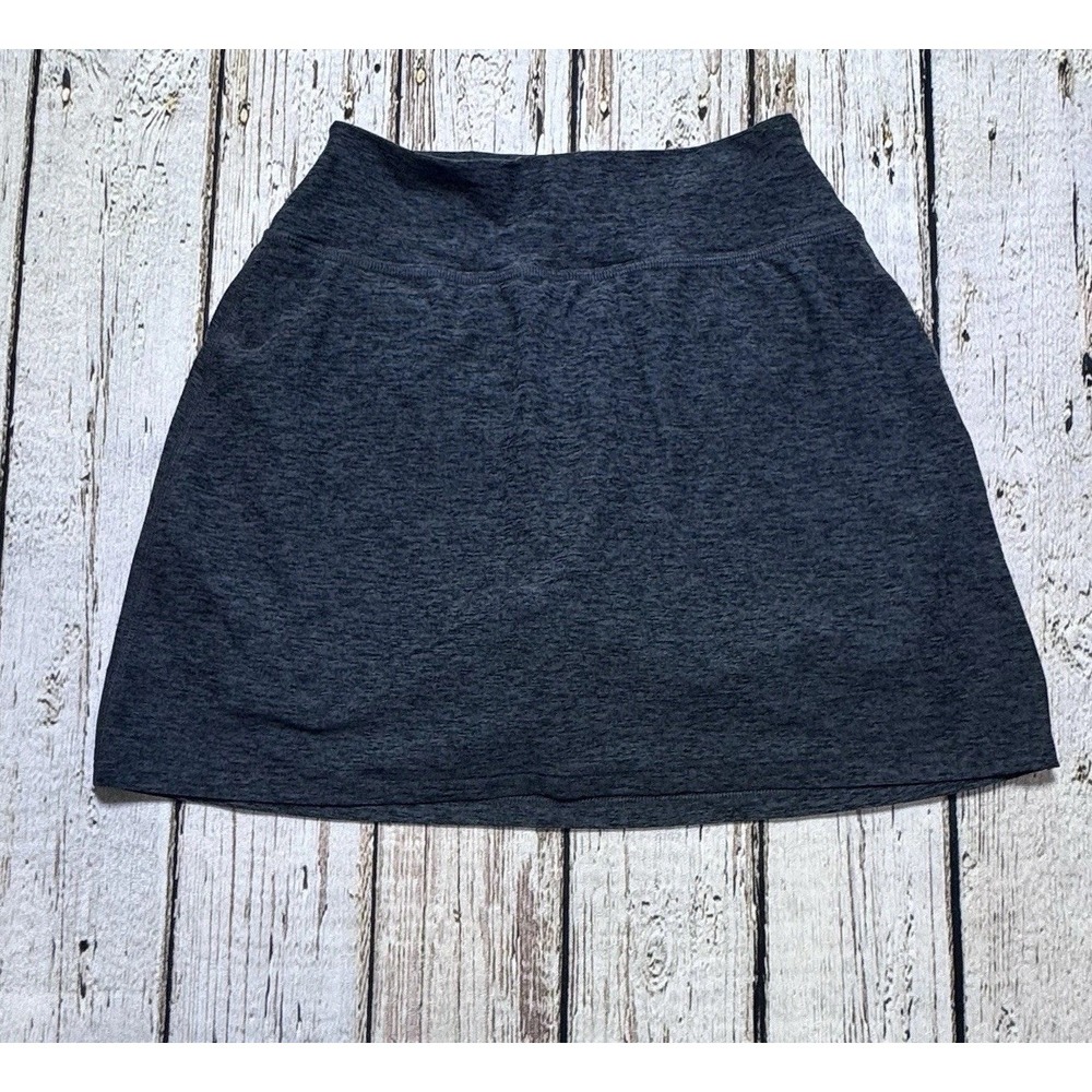 BEYOND YOGA Spacedye Movement Skort Skirt Shorts SpaceDye Gray Women's M